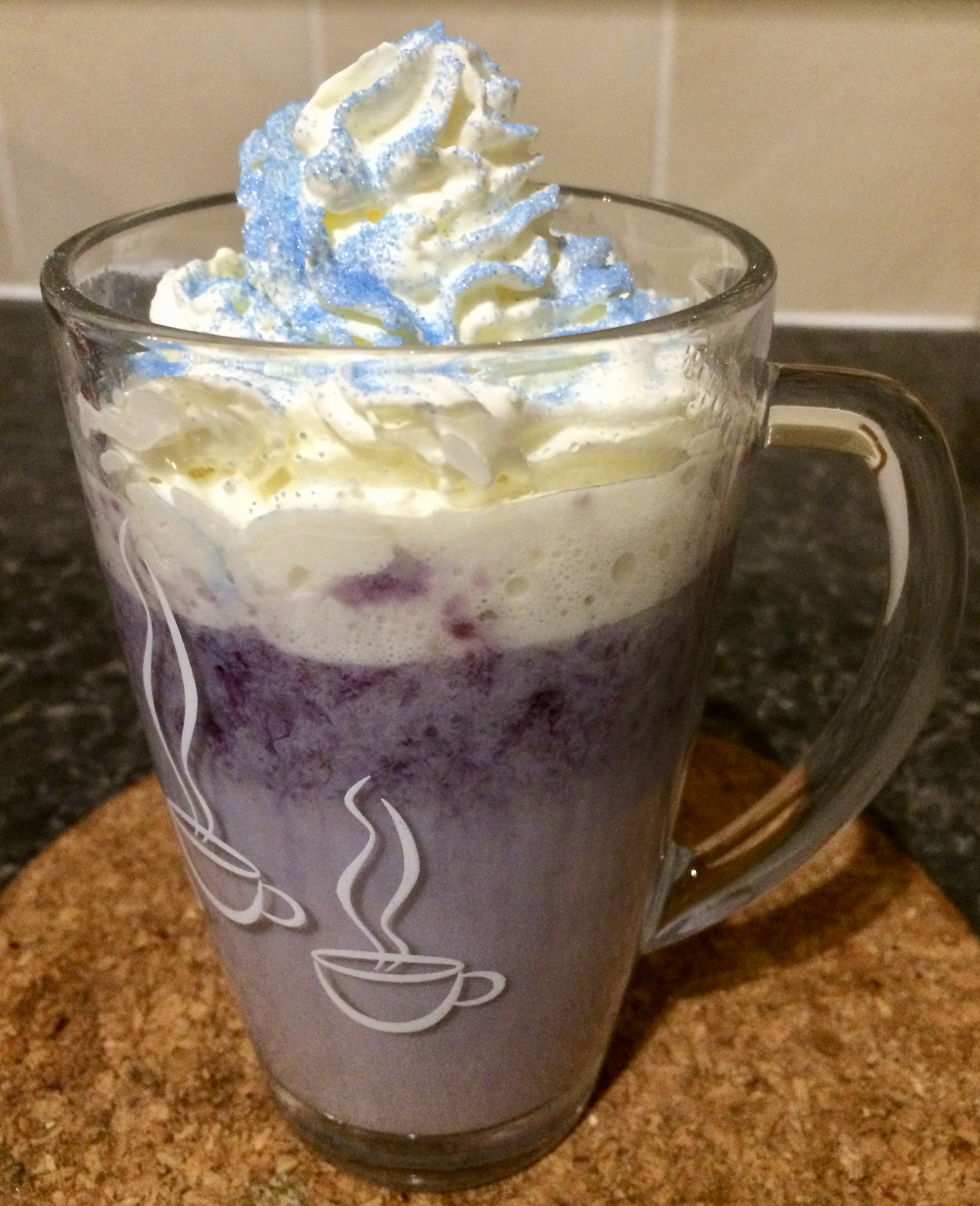 Blueberry Hot Chocolate recipe